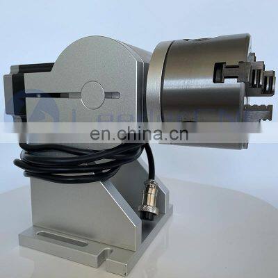 Rotary Axis 80mm Max for Fiber Laser Marking Machine 20w 30w 50w Fiber Laser Metal Laser Rotary photo-4