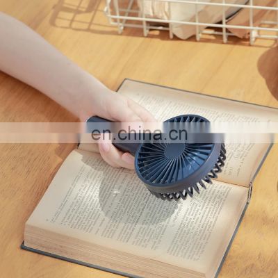 Personal Stand Pedestal Electric Fan Rechargeable Desktop Small Cooling Fan Portable USB Powered Mini Fan For Travel Outdoor