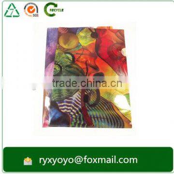 Customzied pp L Shape Clear Folder a4 Size With CMYK Printing photo-2