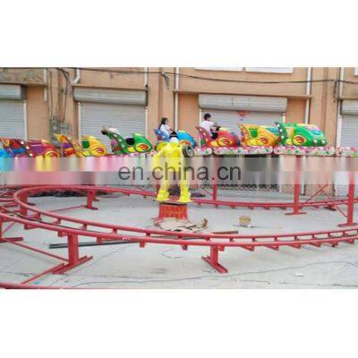 Hot sale high quality commercial kids roller coaster ride on amusement park