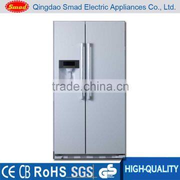 Filio double door no frost refrigerator with ice maker and water dispenser