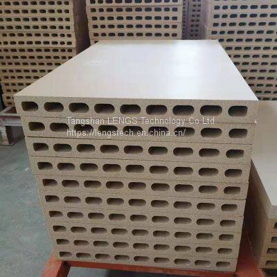 Cordierite hollow slabs, kiln batts, cordierite mullite kiln shelves, plates, refractory ceramics, kiln furniture