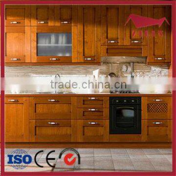 Solid wooden kitchen cabinet