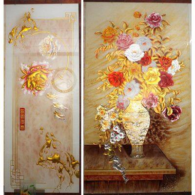 High-Class Decorative Fabric Laminated Glass Art Glass Fabric Wire Glass for Bathroom Living Room