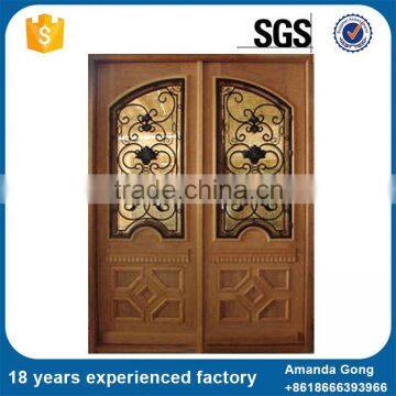 Wholesale Bottom Price Single Iron Grille Entry Doors photo-3