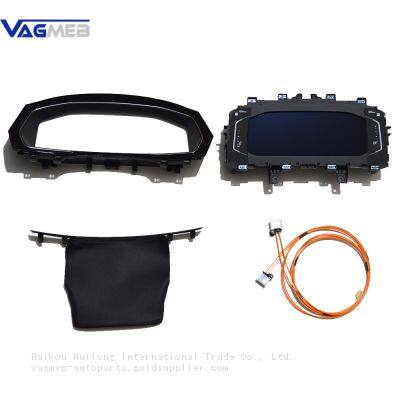 3GB920790 Virtual Cockpit LCD Digital Instrument Panel LCD instrument For VW Passat B8 With Frame 3GB 920 790 3GB920790