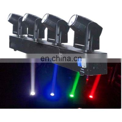 night club beam led dj light 4-head mini led beam moving head bar 4x10W RGBW