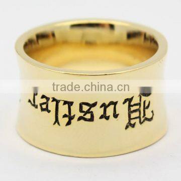 latest design ring for men,gold plating