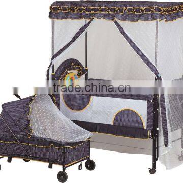 New Design Fashion Cradle Baby Cot Bed with Net, for kids BM6062