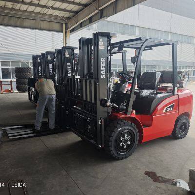 China Shanghai Safety Dual Fuel Forklift 2.0 Ton 2.5 Ton 3 Ton 3.5 Ton LPG Gasoline Forklift With Toyota Engine photo-4