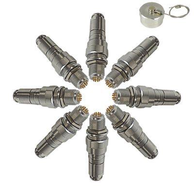 Deep-Water Aviation Plug - 2-10 Core, 316 Stainless Steel, Wear-Resistant, Corrosion-Resistant, 200m Watertight Connector photo-5