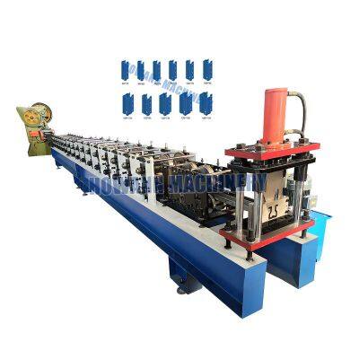 Competitive Price Storage Shelf Column Roll Forming Machine Supermarket Shelves Upright Rack Making Machine