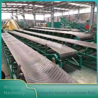 Mobile Circular Pipe Main Frame Conveyor, 220v Household Belt Conveyor, Mobile Telescopic Belt Conveyor photo-1