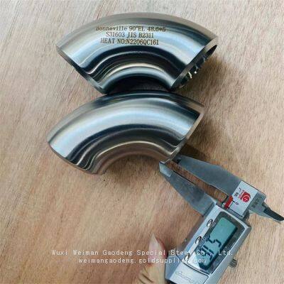 Nickel Alloy Pipe Fittings Elbow Tee Reducer With Custom Fabrication and Technical Support