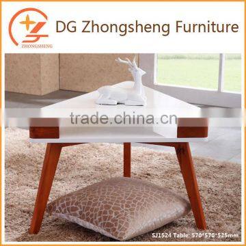 High quality triangle wood side table