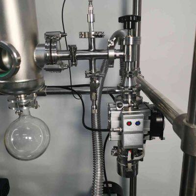 Industrial Short Path Distillation Kit Steam Oil Molecular Vacuum Distillation Equipment Essential Oil Distiller photo-5