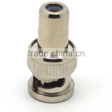 BNC Male to RCA Female Coax Cable Connector Adapter F/M Coupler for CCTV Camera