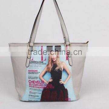 2015 Fashion Wholesale Lady Handbag Pu Elegance Designer Women Handbag photo-4