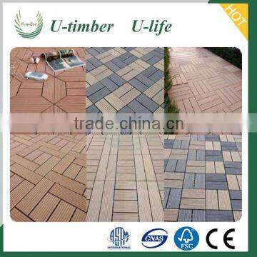 Excellent quality WPC composite diy decking floor