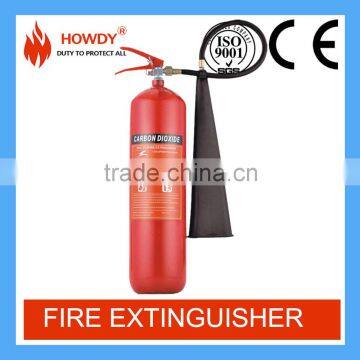 2016 safe and convenient 6kg co2 fire extinguisher for car