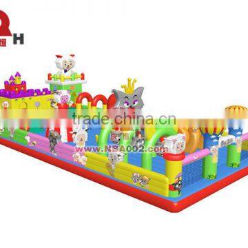 QHIC15 Theme Park Inflatable Bouncy Castle