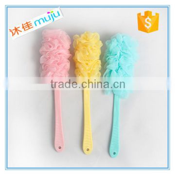 bath mesh sponge back scrubber