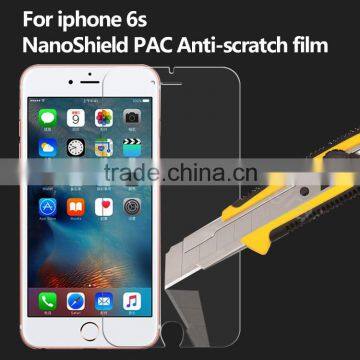 Nano-coated anti scratch screen protector for iphone 6s invisible shield 6-7H hardness 3D touch