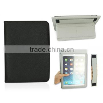 2014 new product genuine leather case for ipad air 2 case