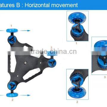 Camera Dolly Car Wheel Skater Track Slider Roller photo-2