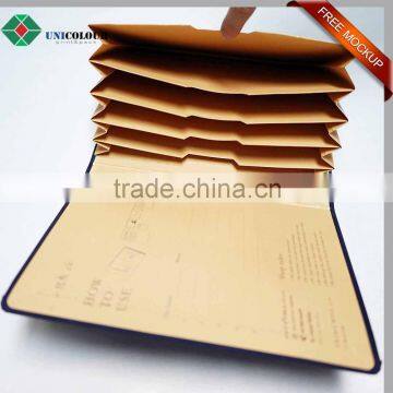 Promotion protable a4 paper expandable file folder