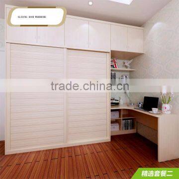 Sliding Doors Wooden Bedroom Wardrobe Designs