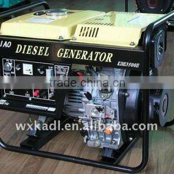 Power Generator Set (KDE3500E Engine CE Approved)
