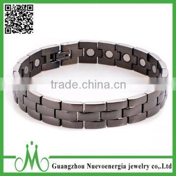 Wholesale stainless steel Bio Magnetic Bracelet,Mens Bracelets,quantum Energy Bracelet