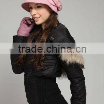 vintage crocheted fedora bucket hat for women