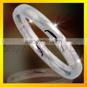 Popular gift comfort fit cheap gift eternity titanium wedding rings