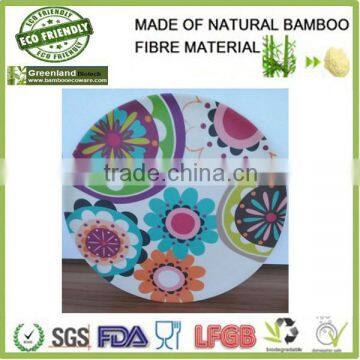 Biodegradable Eco-friendly bamboo snacks plate