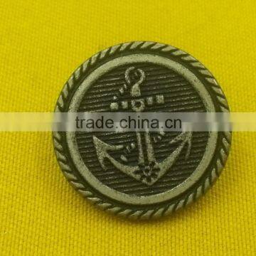 Anchor Logo Metal Shank Button For Jacket or Coats --- MJ1160 photo-5