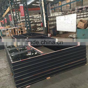 Commercial Aluminium Frame Single Glass Swing Door