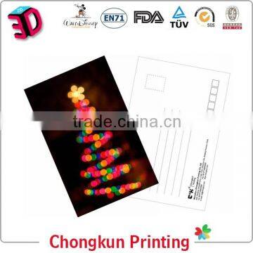 Factory Lenticular Animated Christmas Postcard photo-2