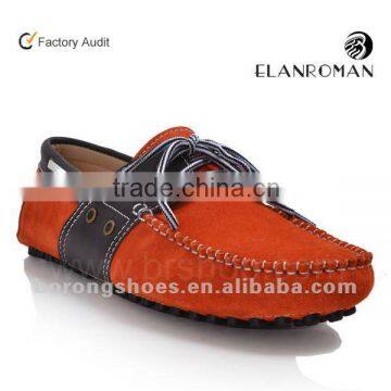 comfortable boat casual men shoes with lace