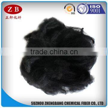 black beige polyester staple fiber for automotive interior trim