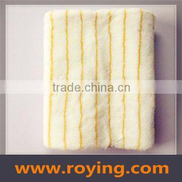 Decorative paint roller material fabric in rollers