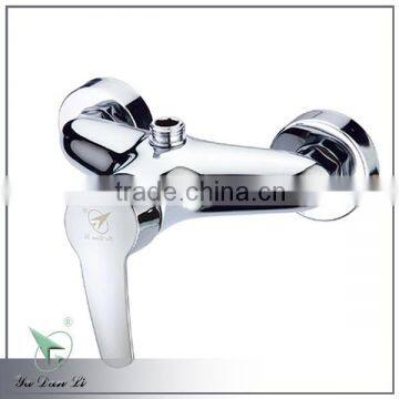 chrome plating brass good quality cheap price wall mounted one lever shower mixer 3107