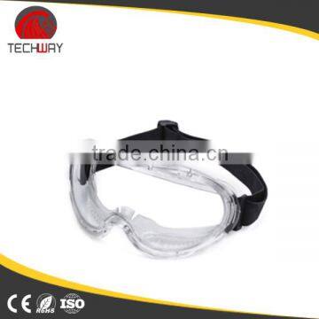 Fashional Elastic Safety Goggles Adjustable PC CE EN166 Safety Glasses