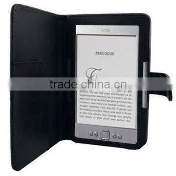 Premium PU Leather Pouch Case Cover For Latest Amazon Kindle 4