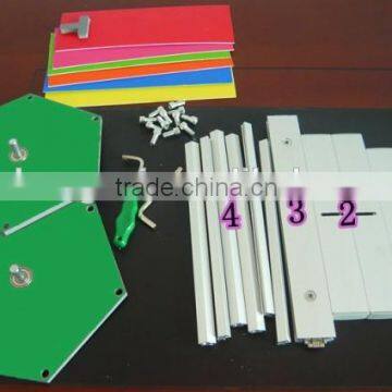Aluminum and PS Panel Warm and Cool Color Lottery Wheeling photo-2