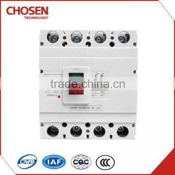 400amp 500amp 600amp 630amp 4pole earth leakage circuit breaker elcb