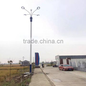 New design LED street lighting pole with fuse box and base