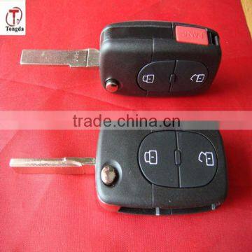 Tongda Keyless remotes shells for A-di flip key 2 button