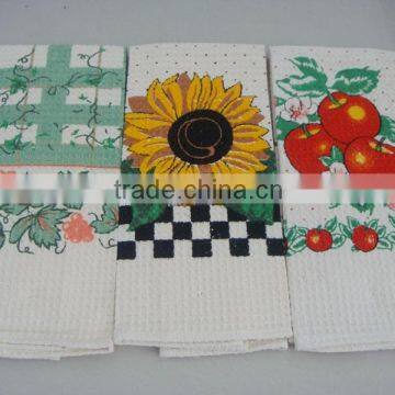 Tenya Brand- Plain Dyed Cotton Printed Tea Towel Table Dish Towel photo-4